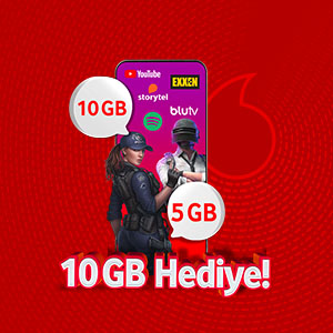 Vodafone Pay Mobil Ödeme'den 10GB Hediye!